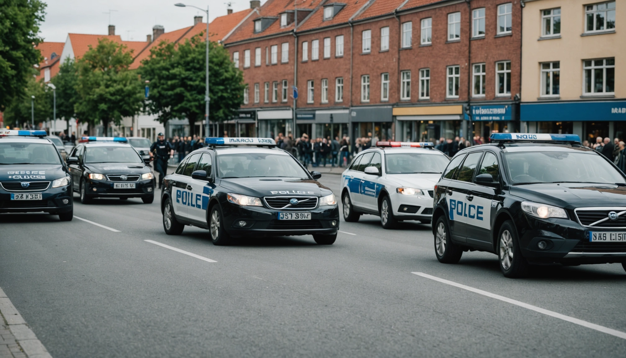 Politijagt i aarhus ender med sigtelse for narko og trusler