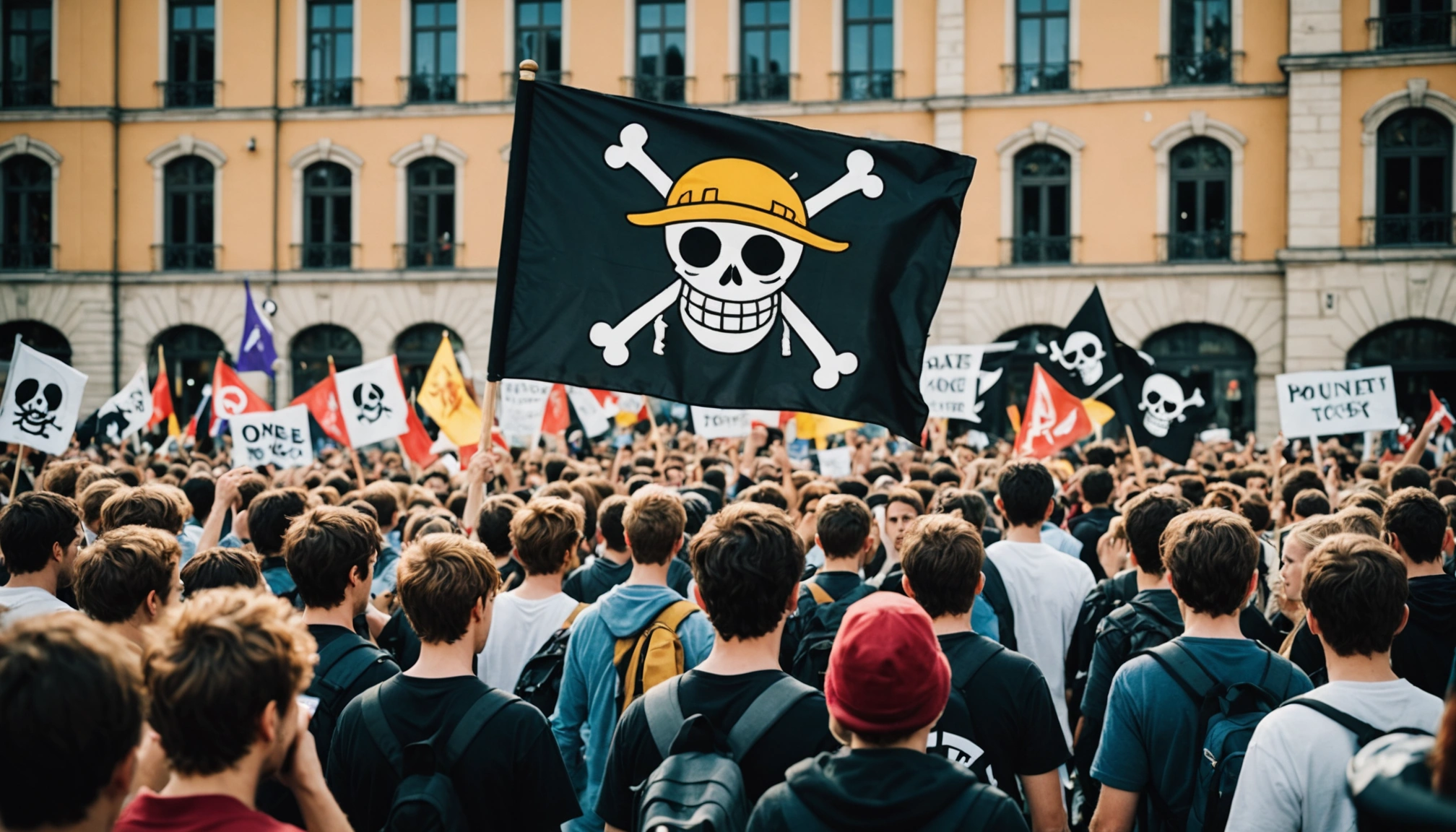 Sådan samler et sørøverflag ungdomsoprør verden over