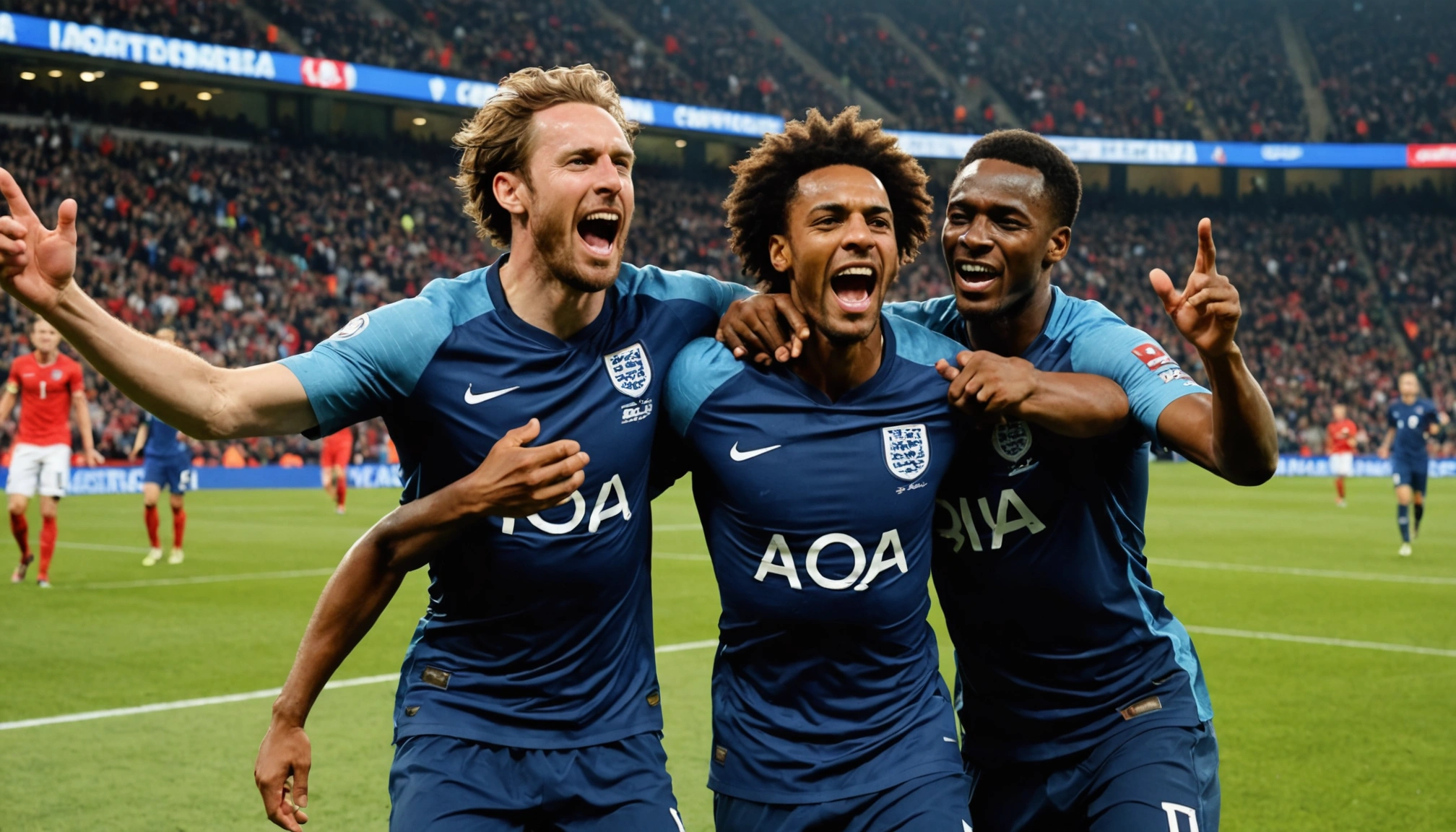 England's commanding 5-0 win highlights emerging stars and leadership
