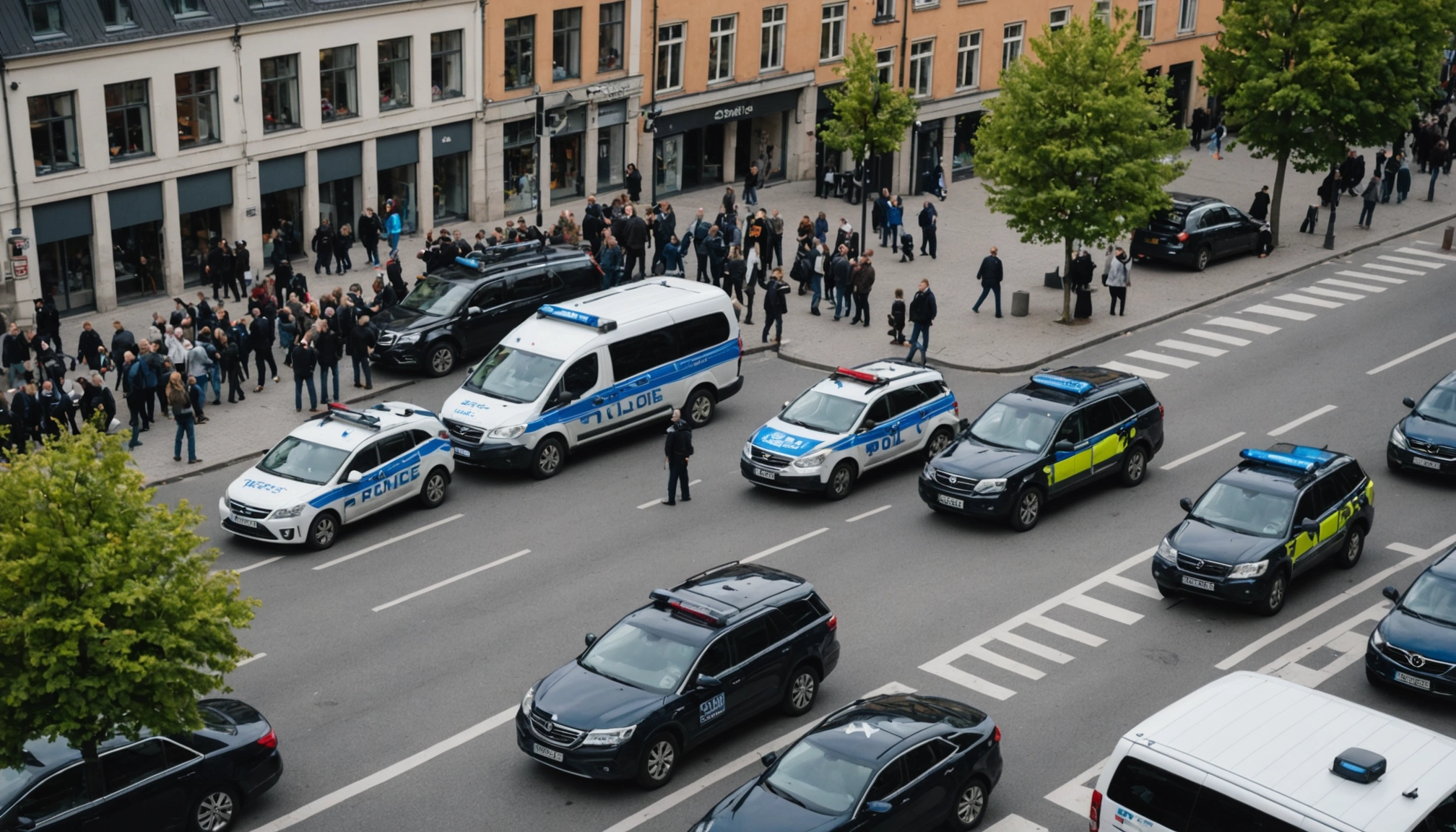 Dronebil kolliderer med Zelenskyjs følge ved EU-topmøde