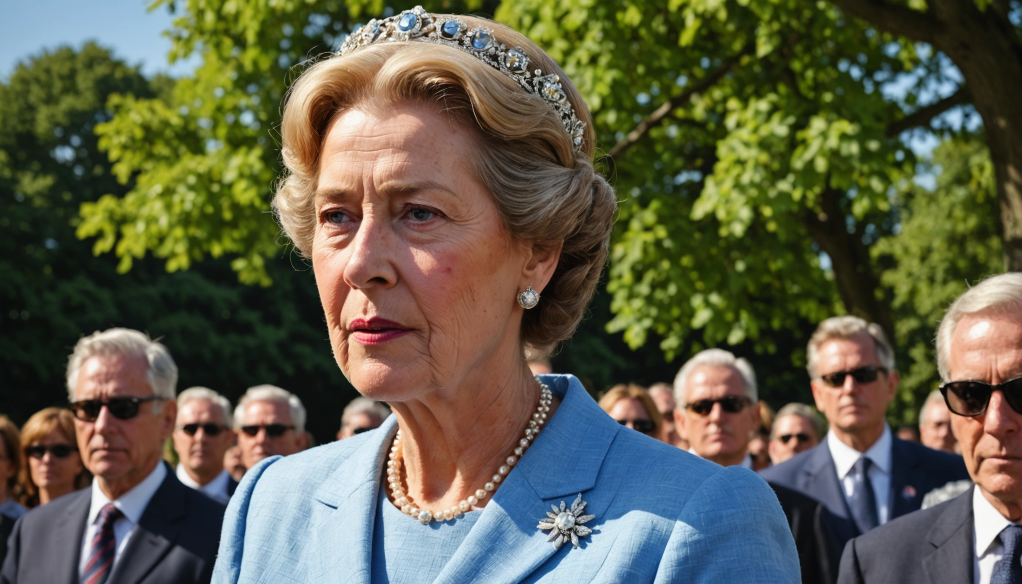 Dronning Marys tale om sorg og naturens helende kraft