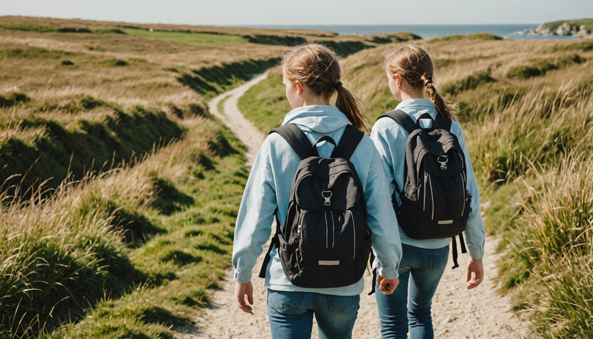 To 12-årige piger gik 215 km for børnecancerindsamling