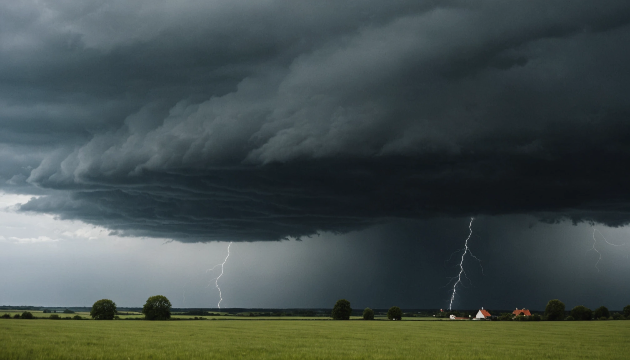 Kraftig regn og torden rammer jylland og fyn onsdag