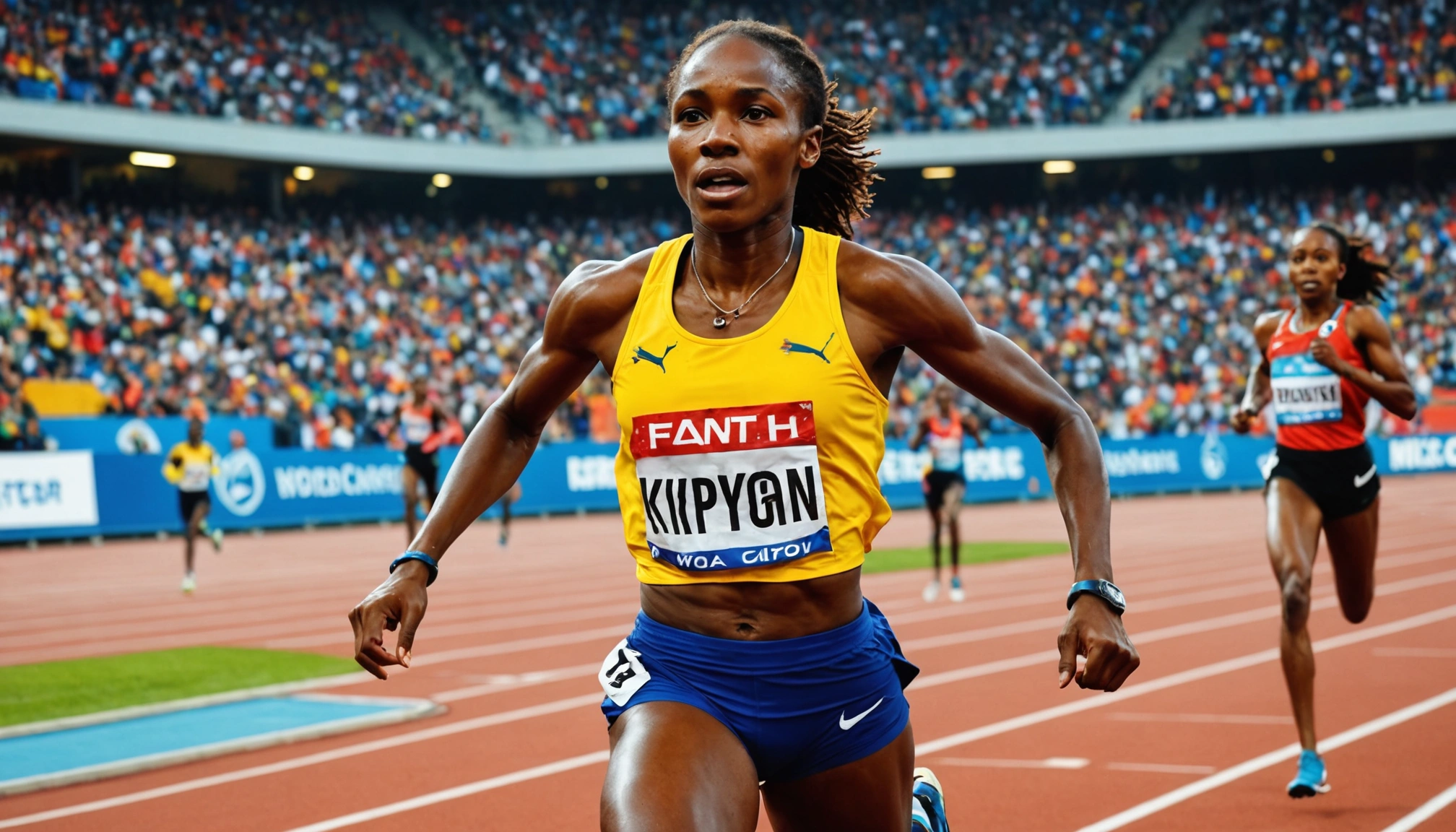 Faith Kipyegon’s historic fourth world 1500m gold