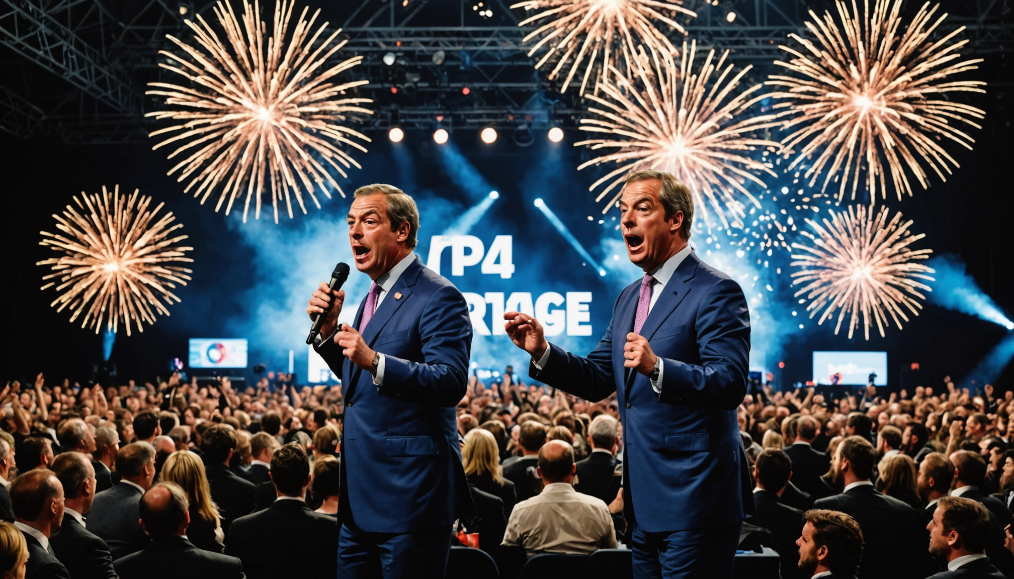 Nigel Farage gør comeback og udfordrer britisk politik