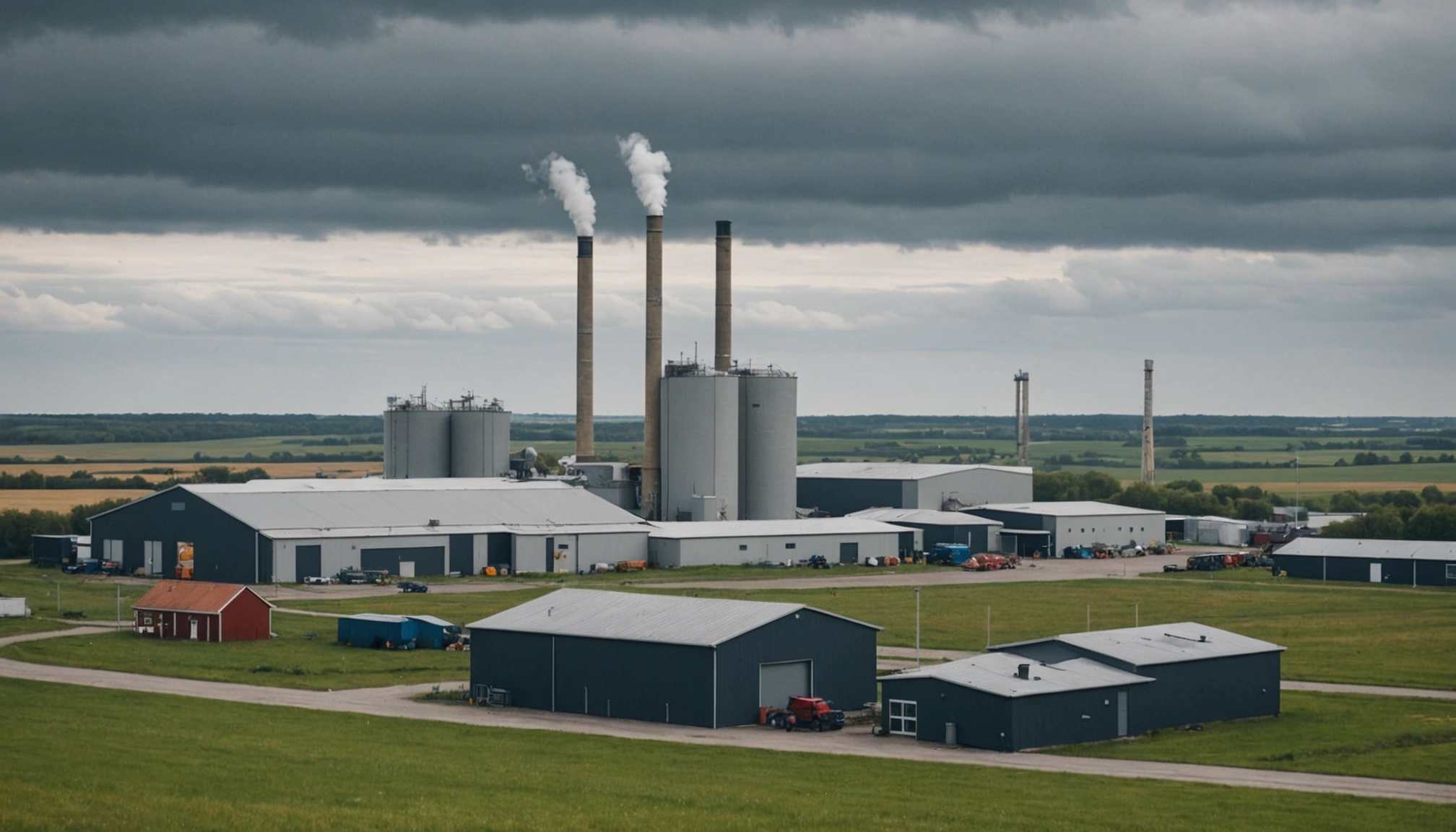 Naboer til vĂĄbenproduktion ved Skrydstrup: ro og realisme