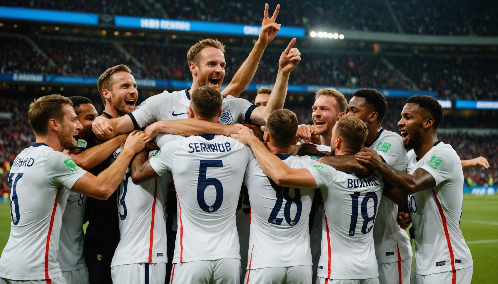 England players rated after dominant Serbia win