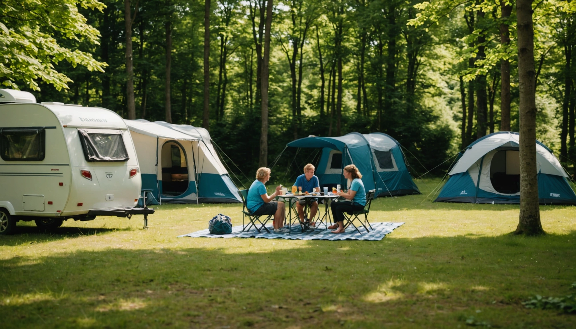 Danskerne strømmer til campingpladserne i rekordår