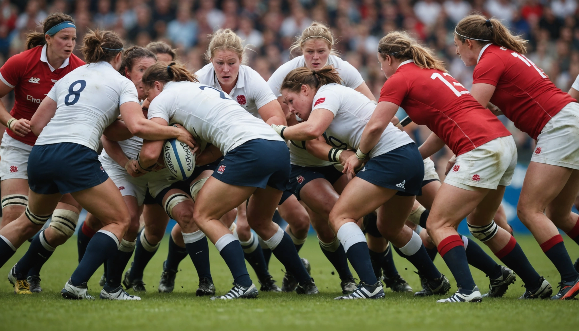 Inside England’s Red Roses Try-Machine Driven Maul