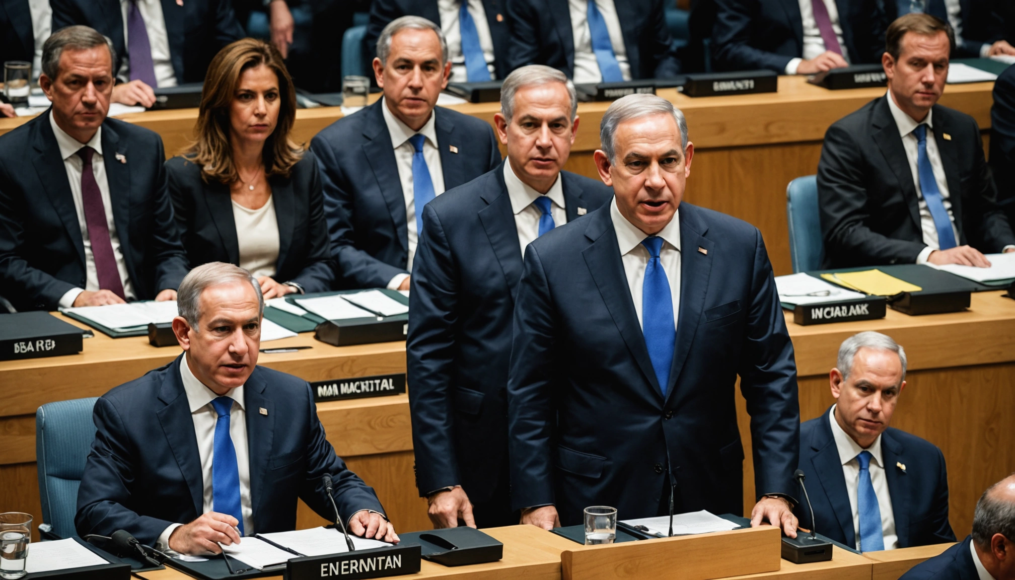 Flere lande forlader FN-møde før Netanyahus tale