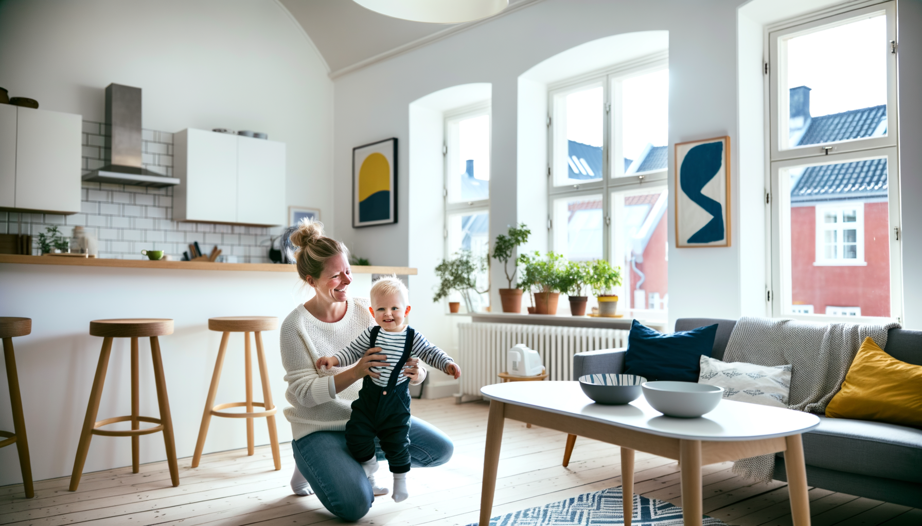Aarhus vil give tilskud til hjemmepasning af små børn