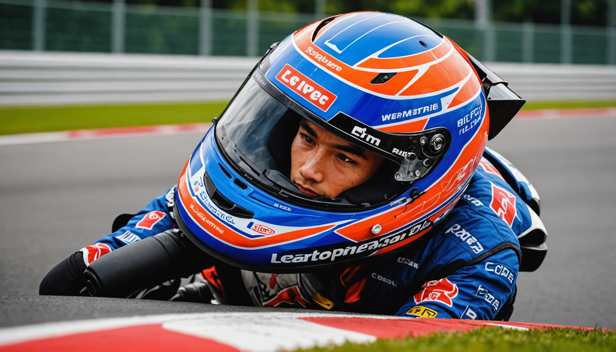 Alex Albon Unveils Custom Singapore GP Helmet For UNICEF Charity
