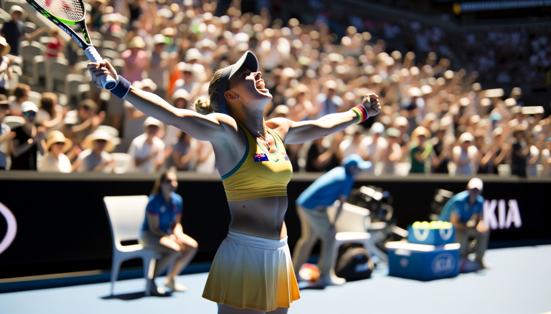 Daria Kasatkina To Represent Australia In Tennis