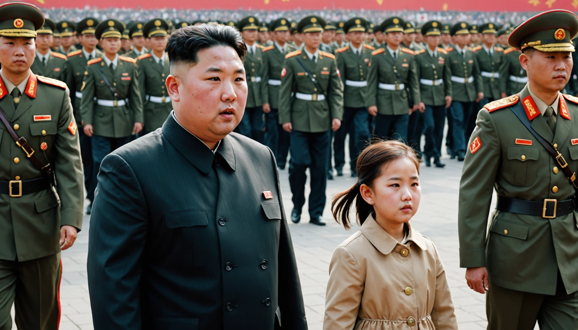 Kim Jong-uns datter sætter gang i spekulationer om Nordkoreas fremtid