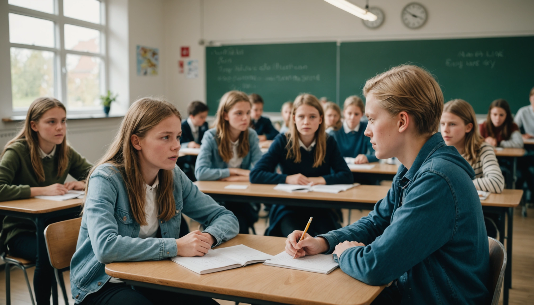 Sexisme i skoleklasser påvirket af internetkultur og Andrew Tate