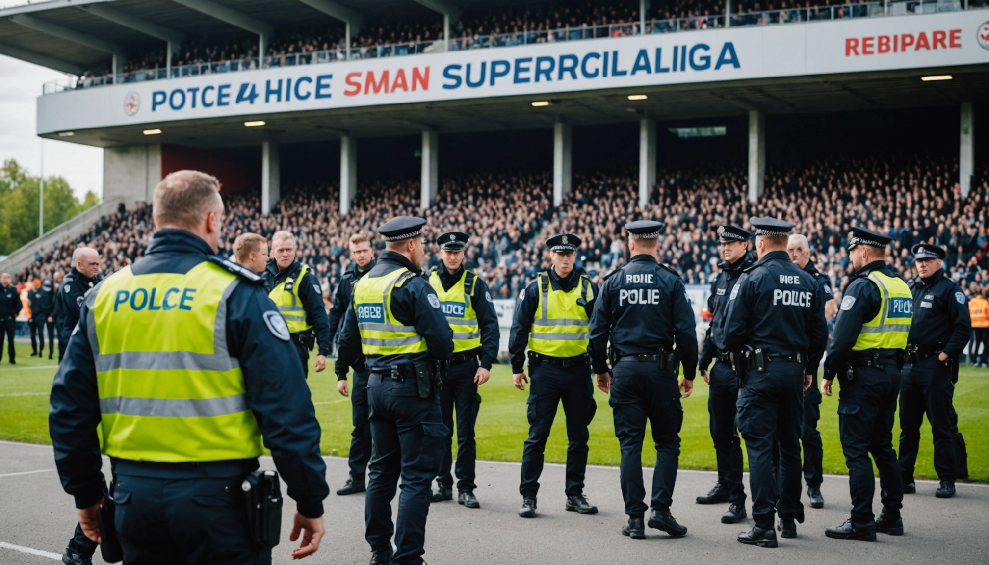 Ballade før og efter FC Midtjylland vs Viborg FF superligakamp