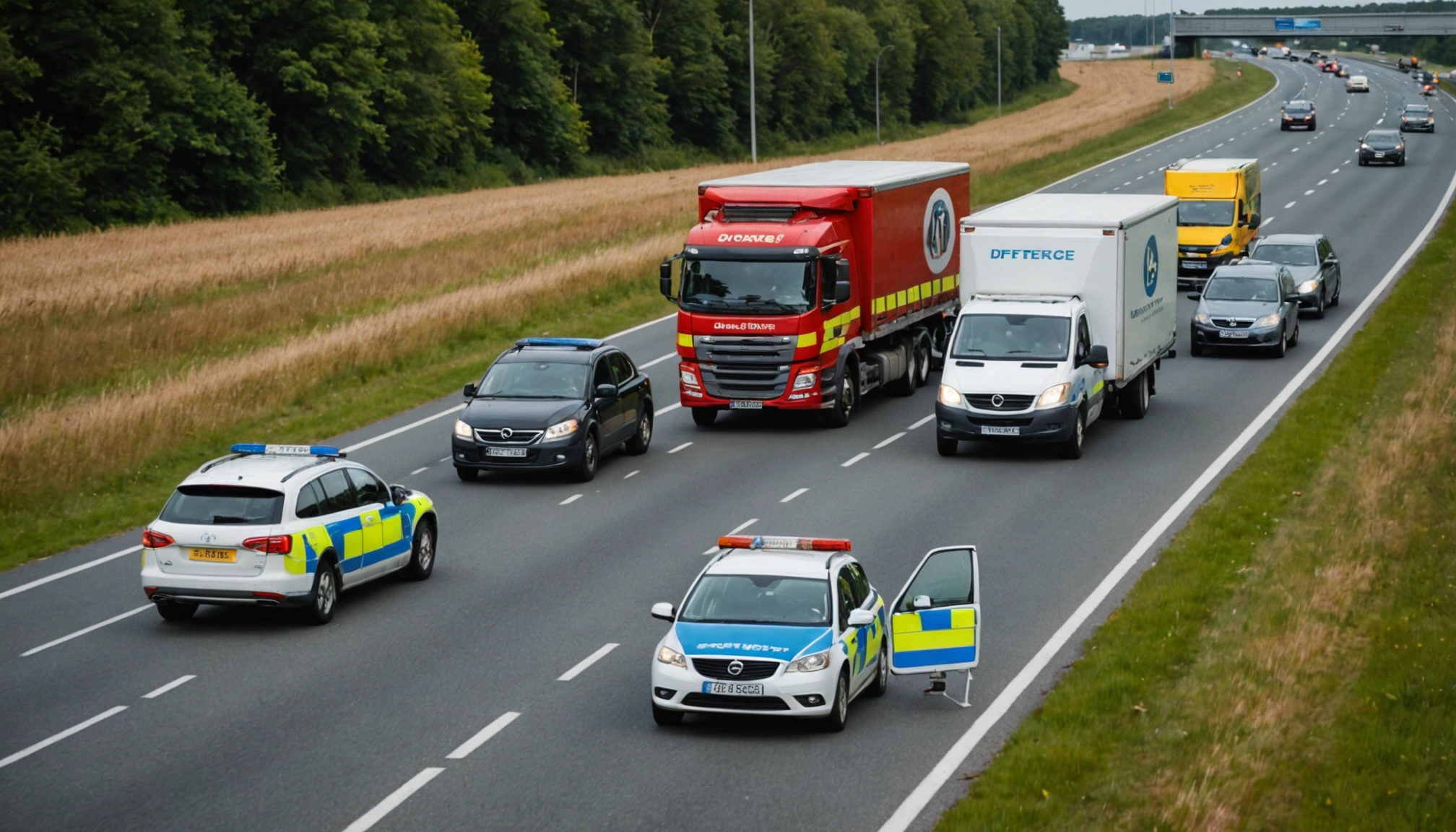 Uheld på vestmotorvejen skaber store trafikproblemer nær Ringsted