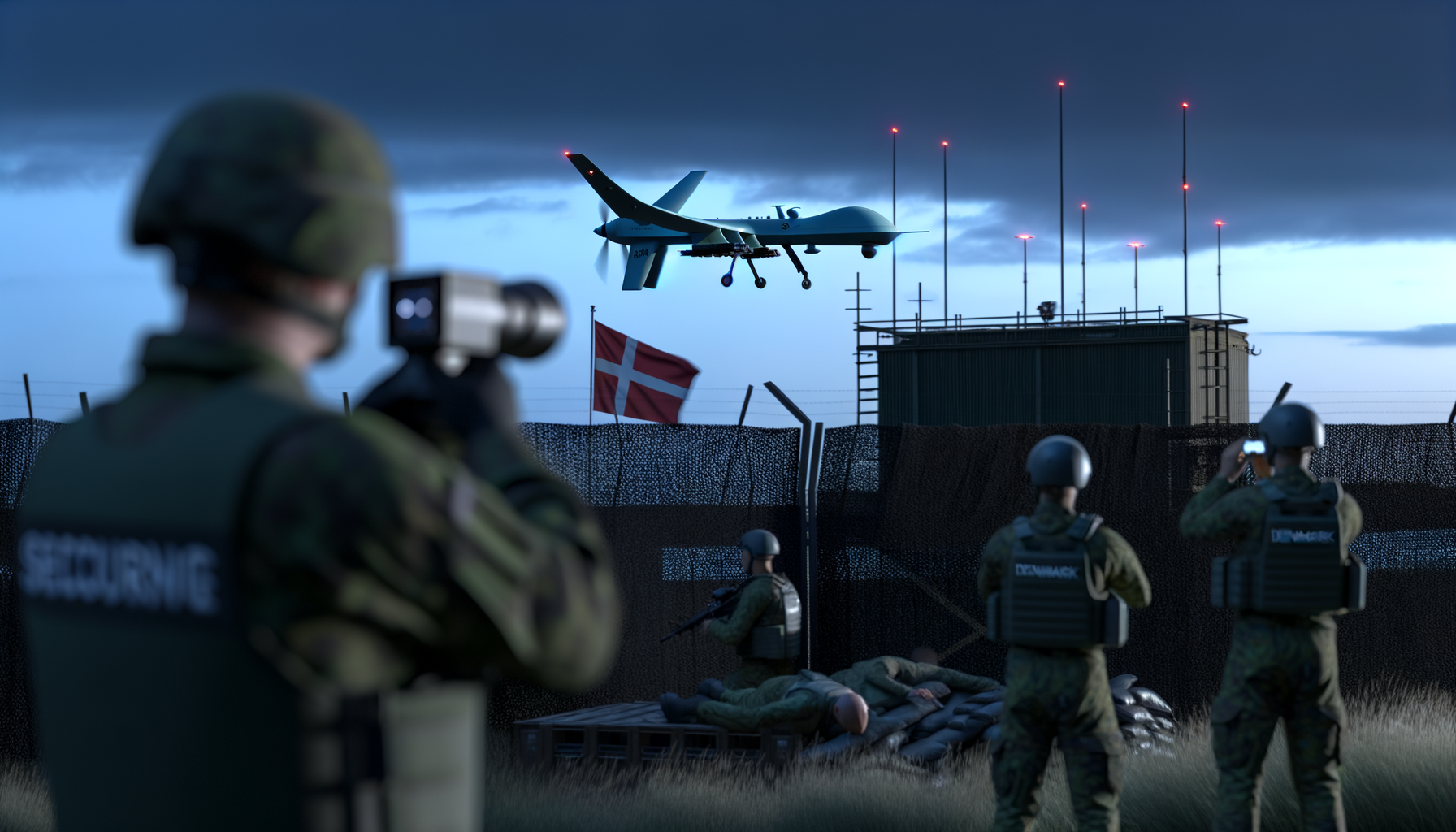 Danmark og udfordringerne med hybridangreb og droner