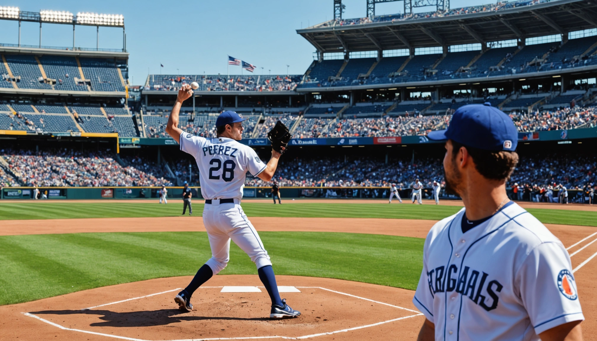 Sergio Perez To Throw Ceremonial Pitch At LA Dodgers Game