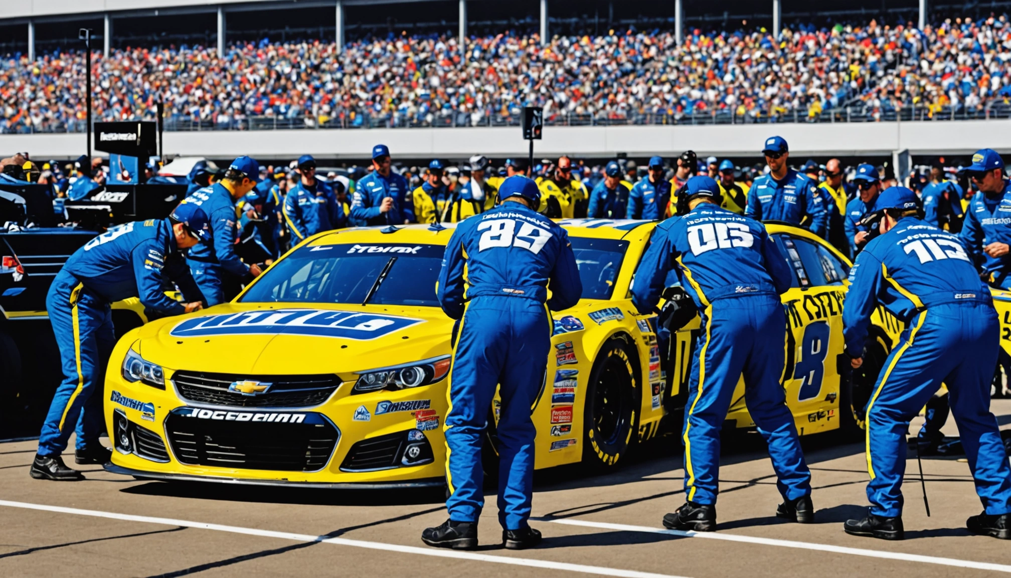 Hendrick swaps pit crews between Alex Bowman and Carson Hocevar