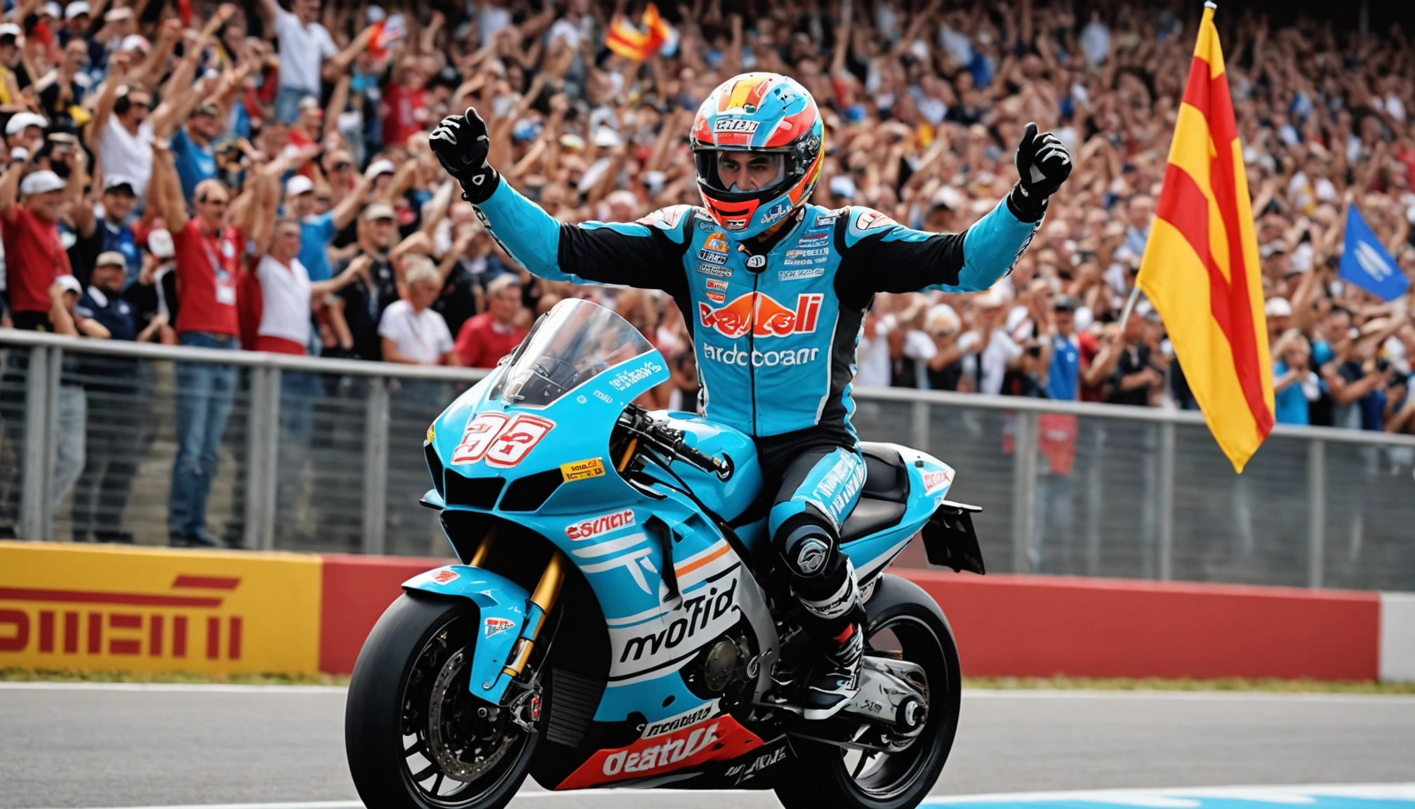 Alex Marquez ends brother's MotoGP winning streak at Catalonia