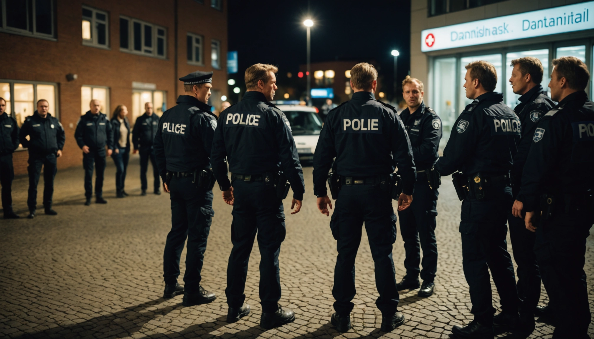 Større slagsmål på Aarhus Universitetshospital: syv anholdt