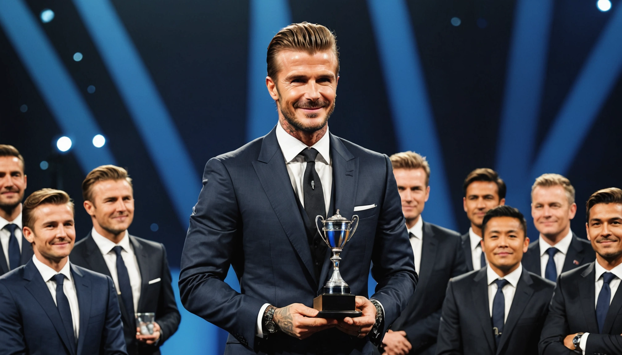 David Beckham tjener 28 millioner pund i bonus fra sit imperium