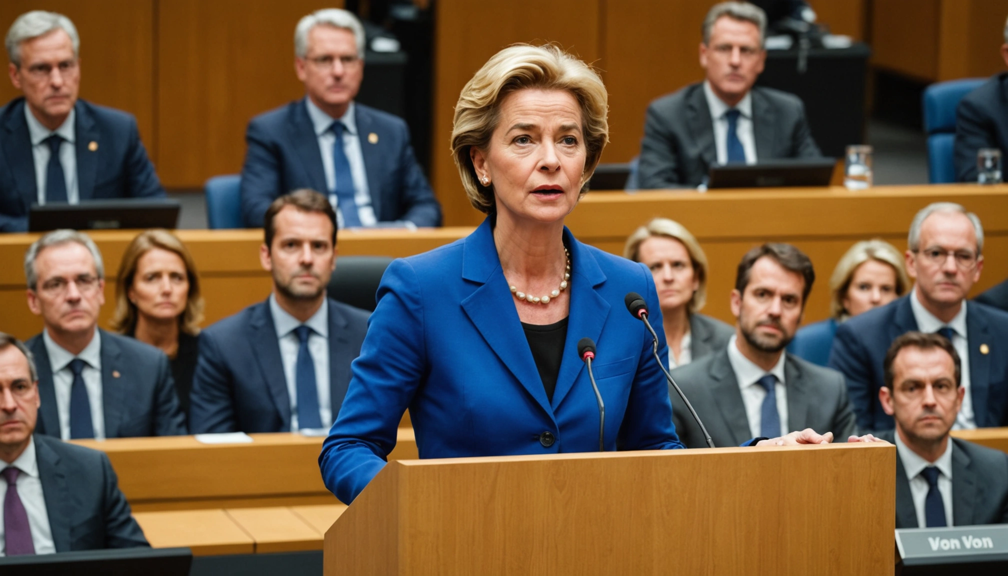 Von der Leyens udfordringer før unionens tilstand-tale