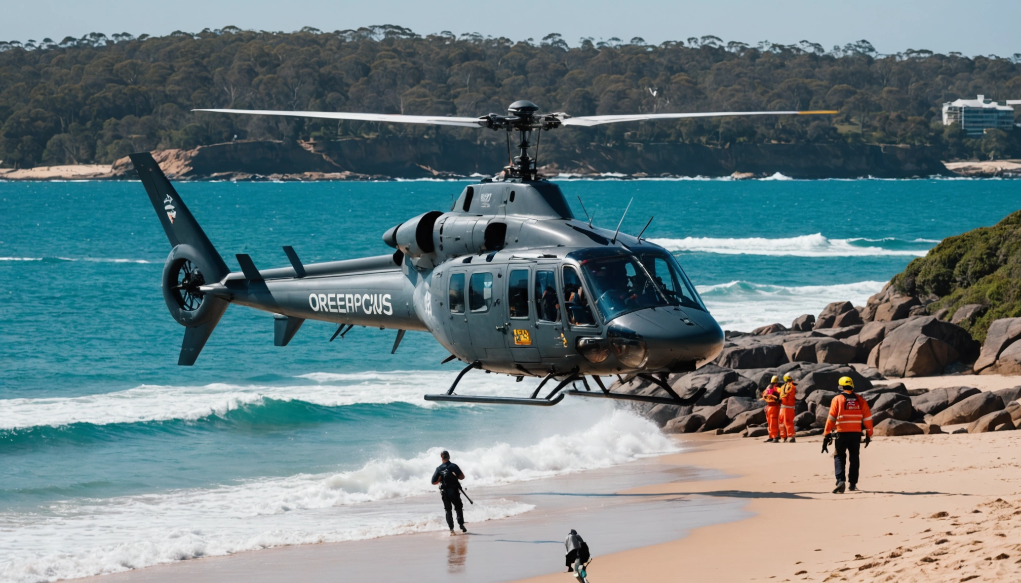 Australien indsætter helikopter og drone efter dødeligt hajangreb i Sydney