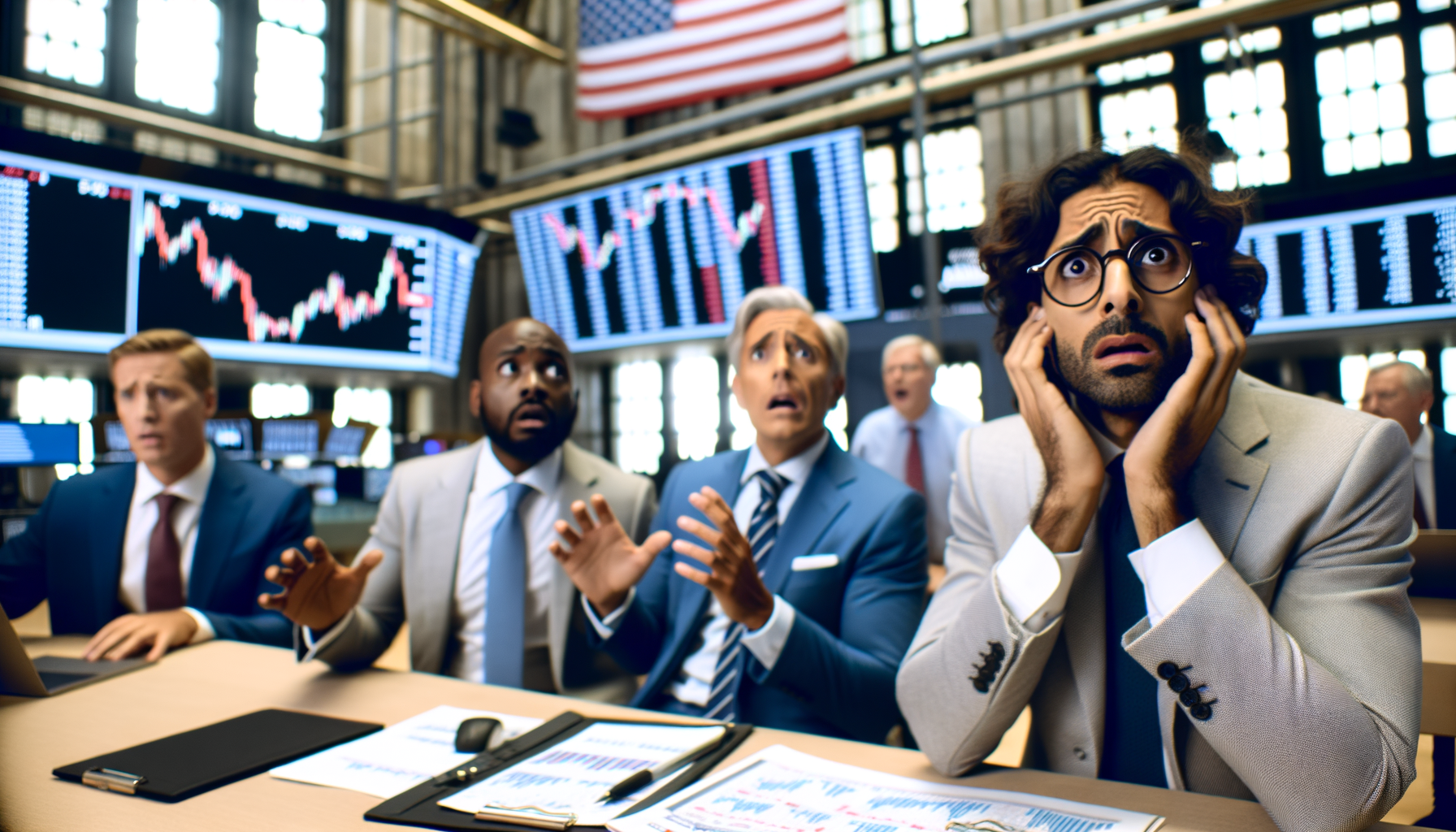 Amerikanske banker taber stort og skaber uro på markederne