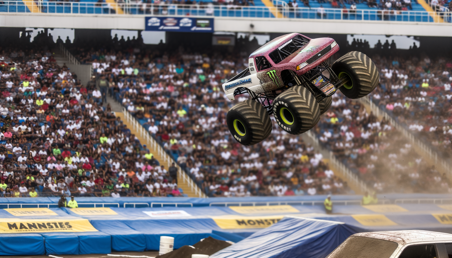 NASCAR Driver Claims Monster Jam Victory On Debut