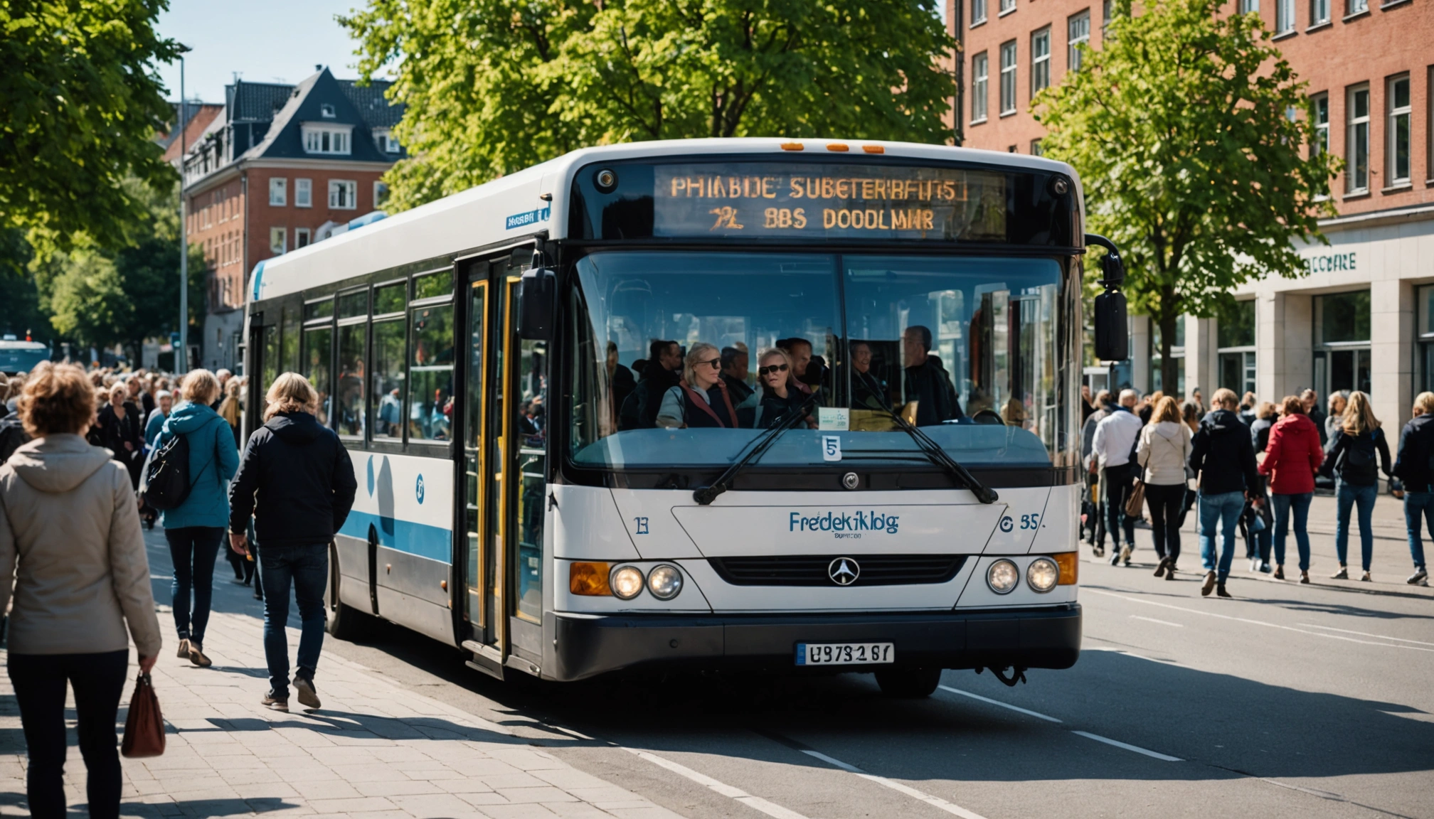 Flere buslinjer på Frederiksberg bliver gratis i 2026