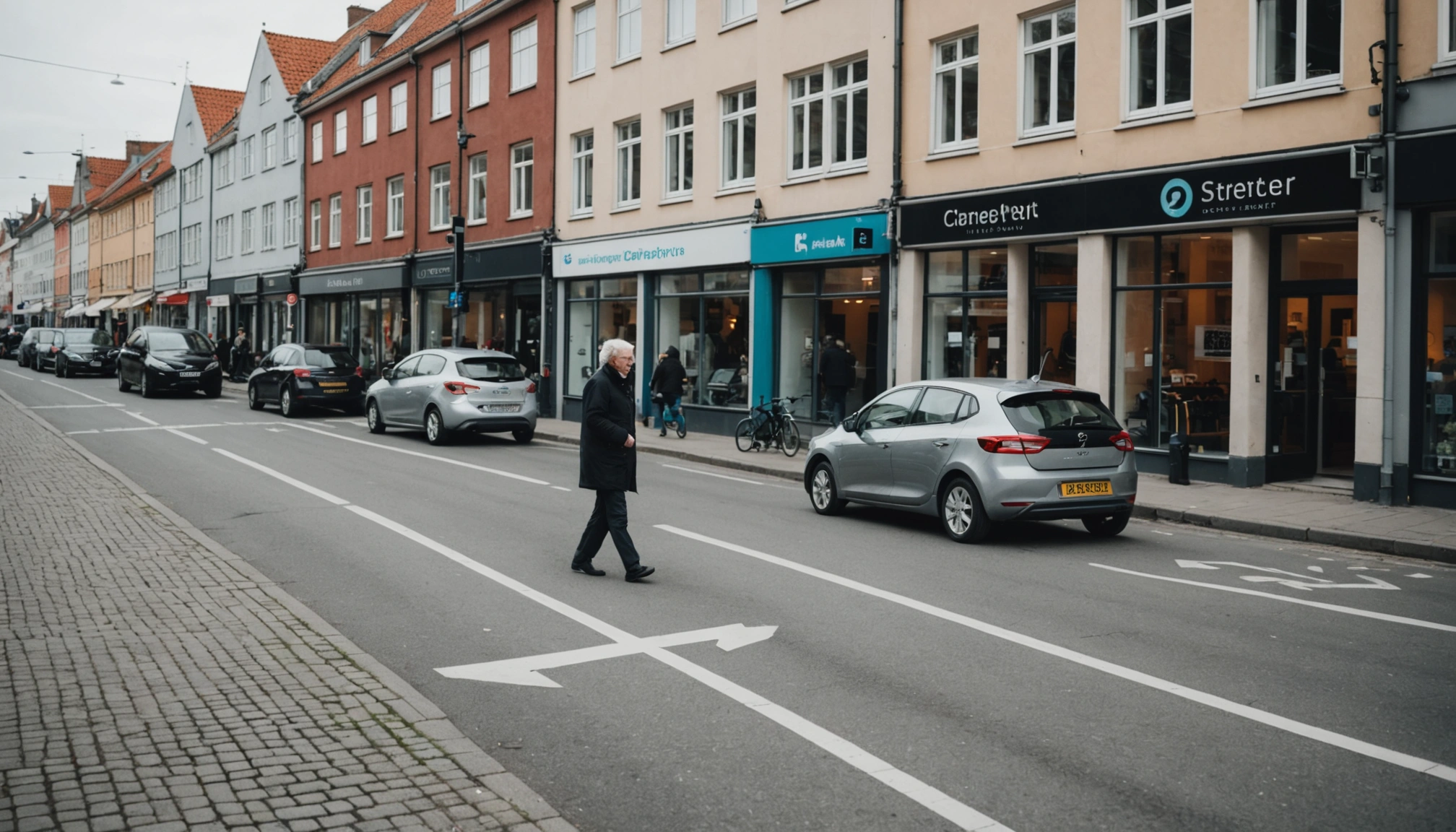 Parkeringsproblemer for erhvervslivet på Amager med delebilspladser
