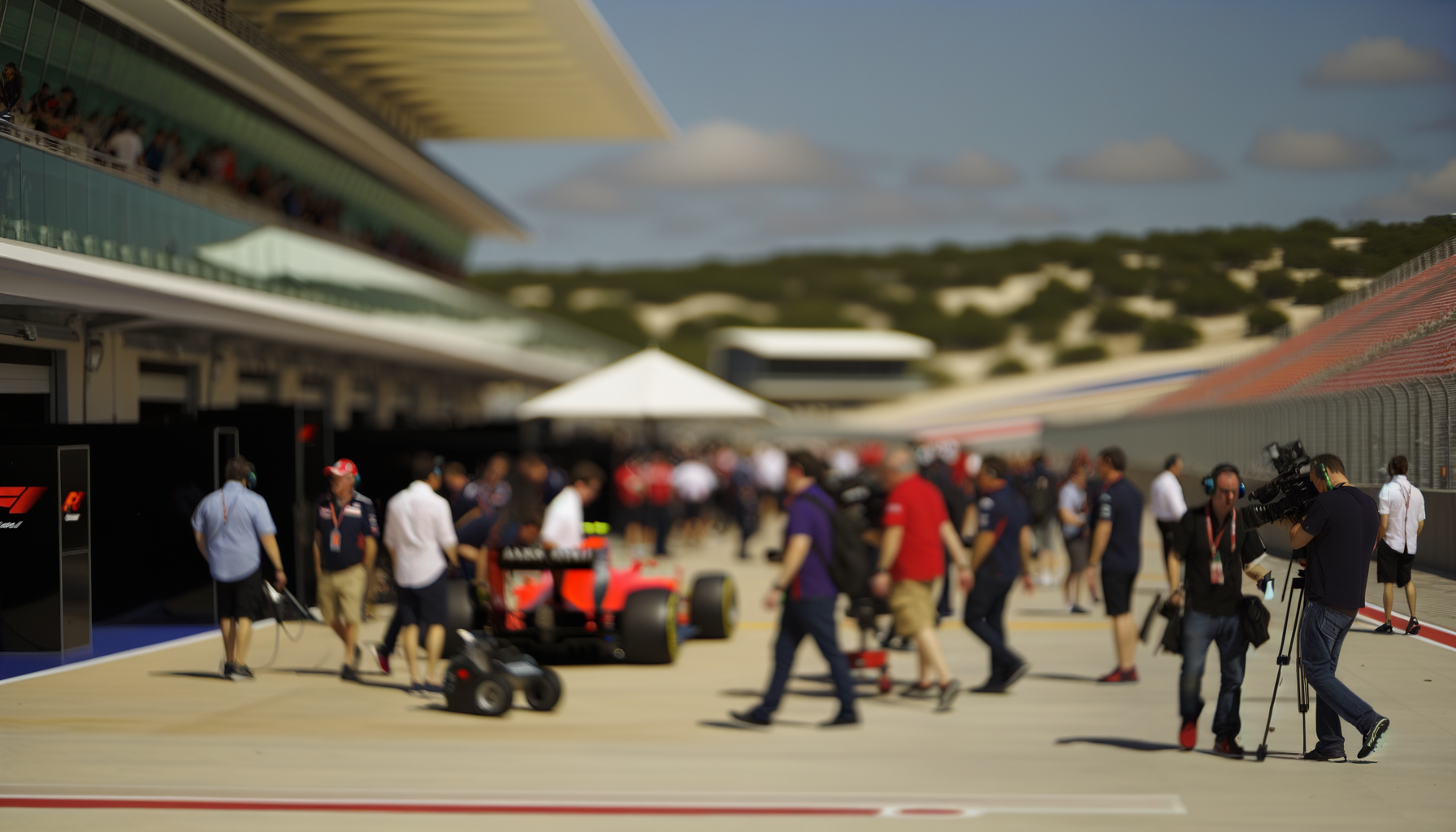 Live Updates From The F1 United States GP Media Day