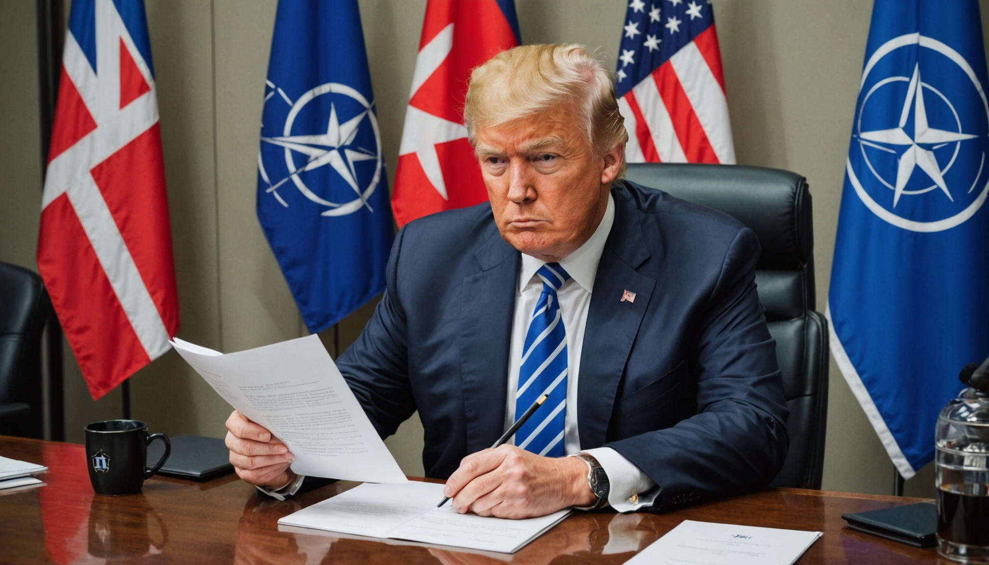 Trumps brev til Nato og konsekvenserne for Europa og krigen i Ukraine