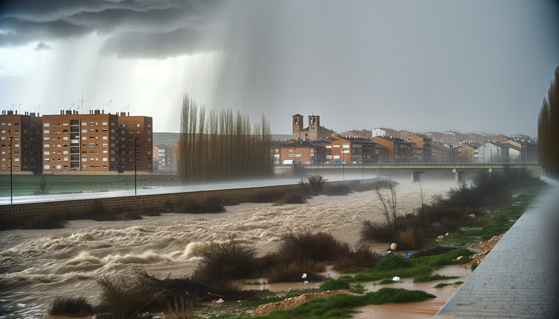 Rødt varsel i Spanien: Intens regn og store mængder venter i dag