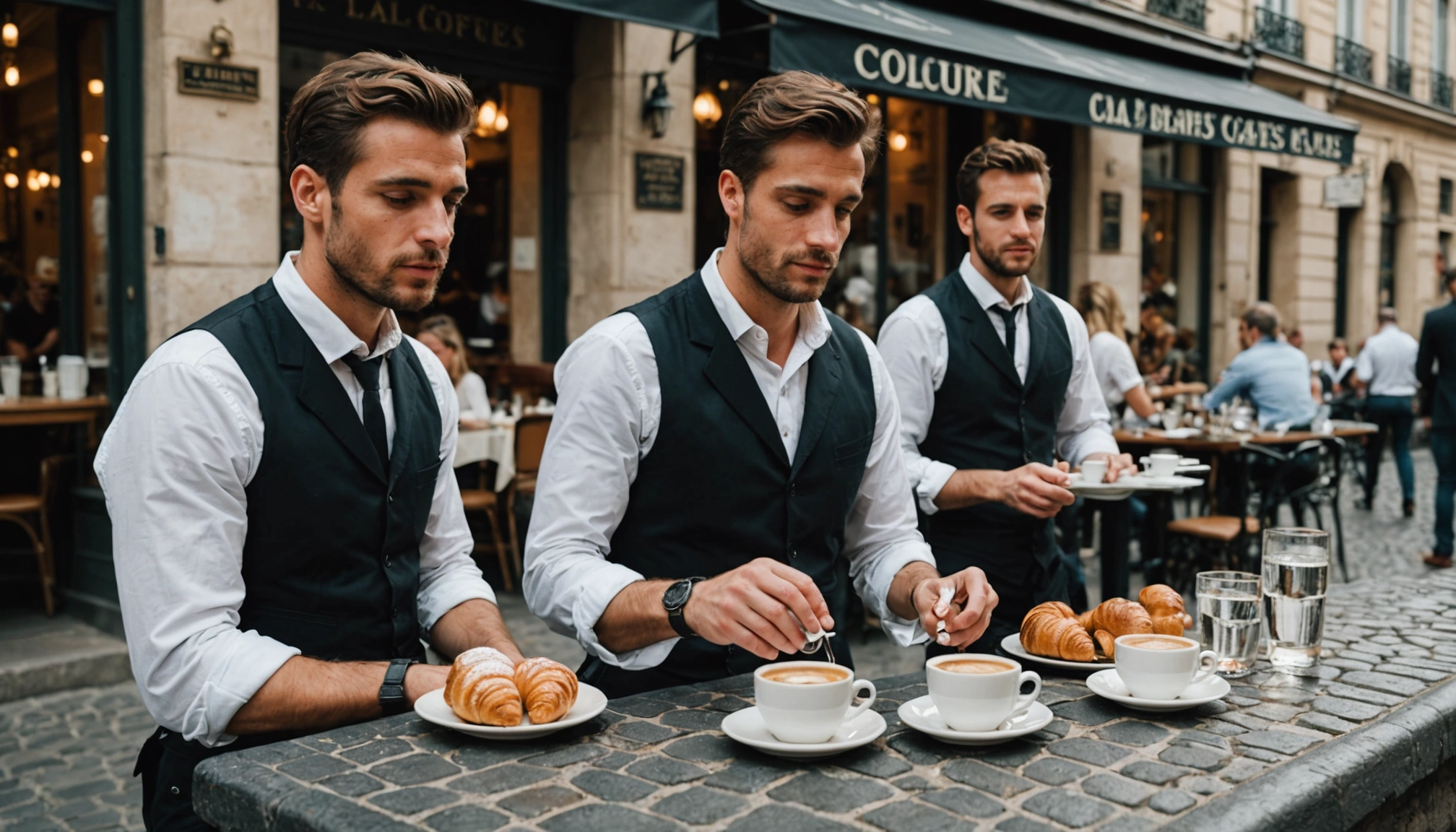 Paris' unikke cafekultur og det årlige tjenerløb
