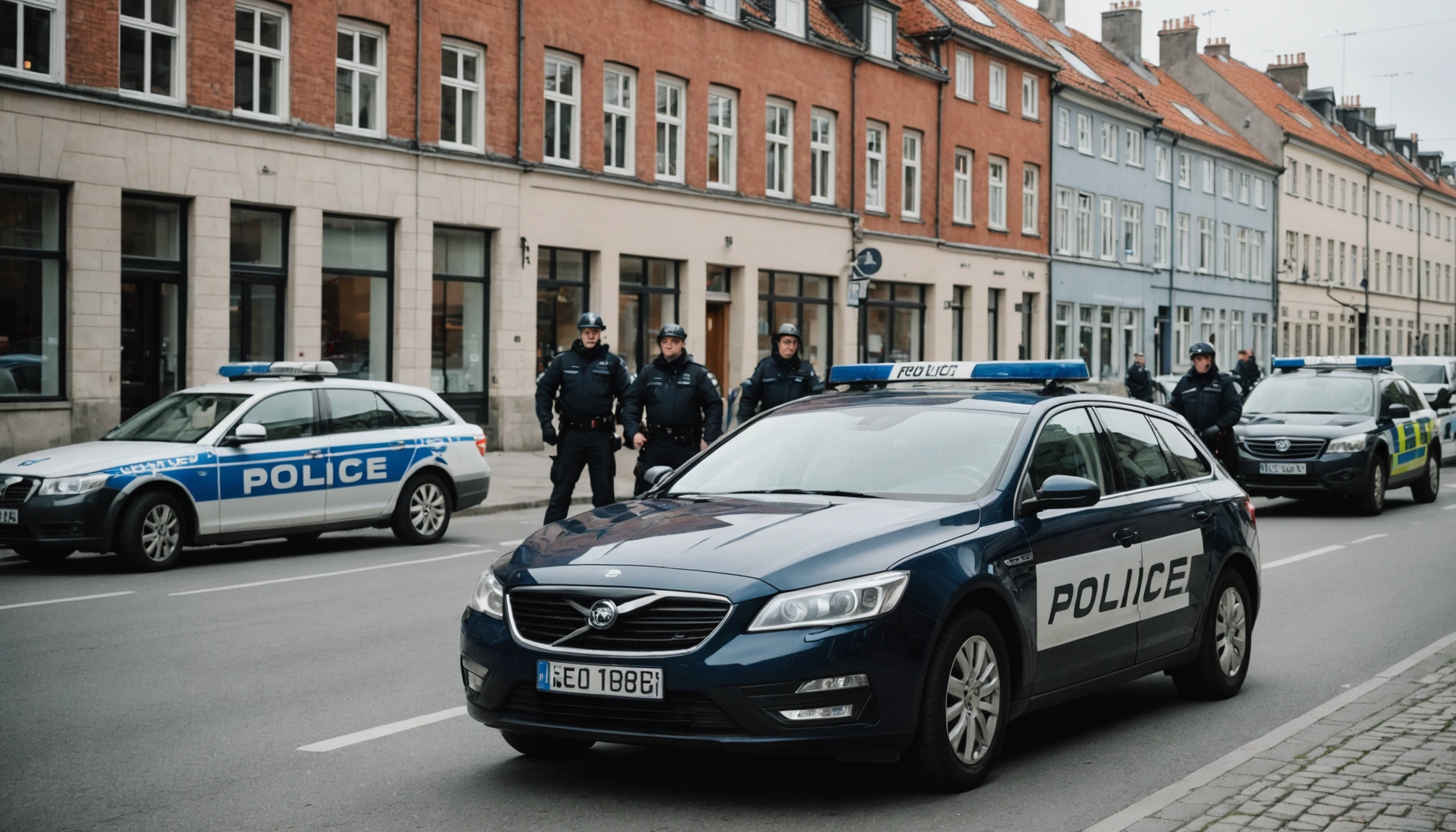 Politiets indsats på Pladehals Allé i København forklaret
