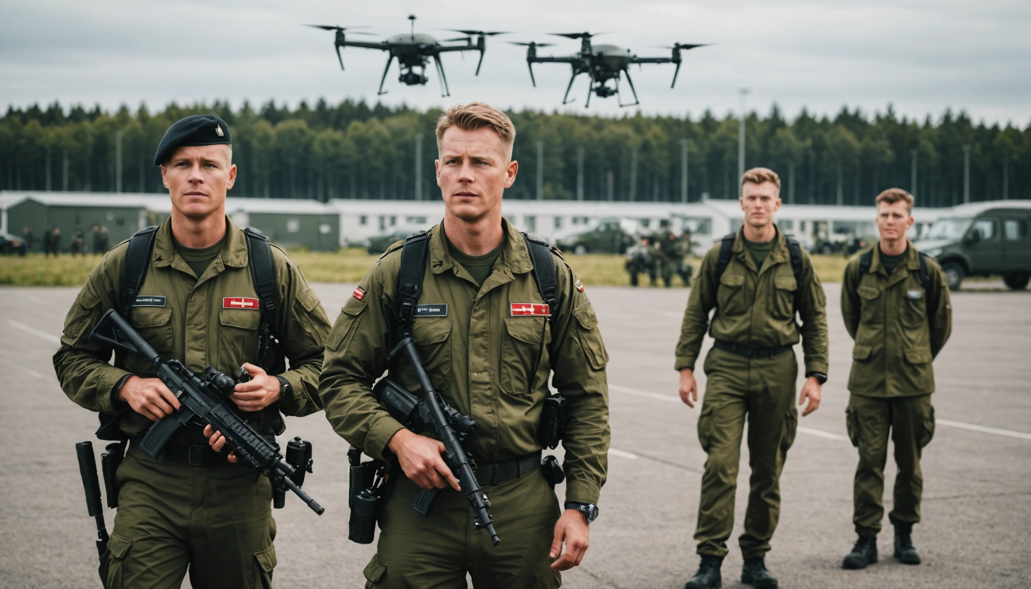 Forsvaret indkalder reservister efter dronehændelser i Danmark
