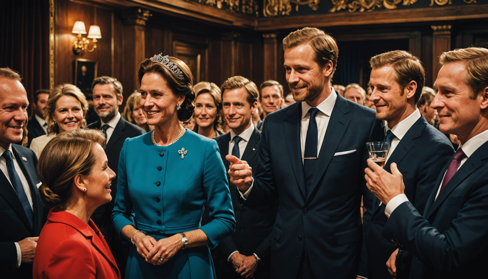Andreas Bo om møder med kongehuset og kongens humor
