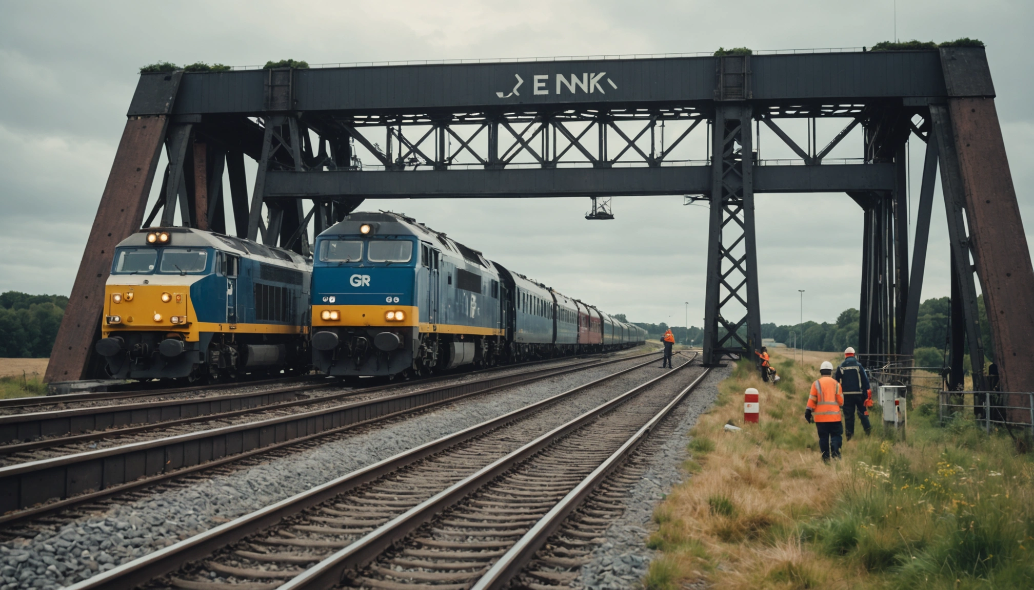 Fejl på jernbanebro stopper togtrafik mellem aulum og struer