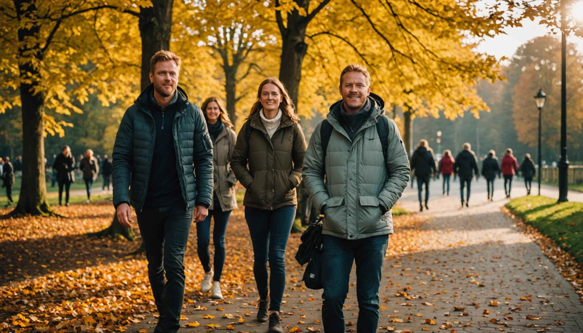 Efterårsvejret byder på solrige dage og mildt klima i Danmark