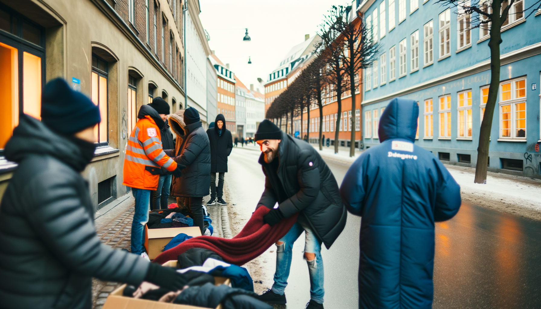 Herberger kæmper for at skaffe varmt tøj til hjemløse