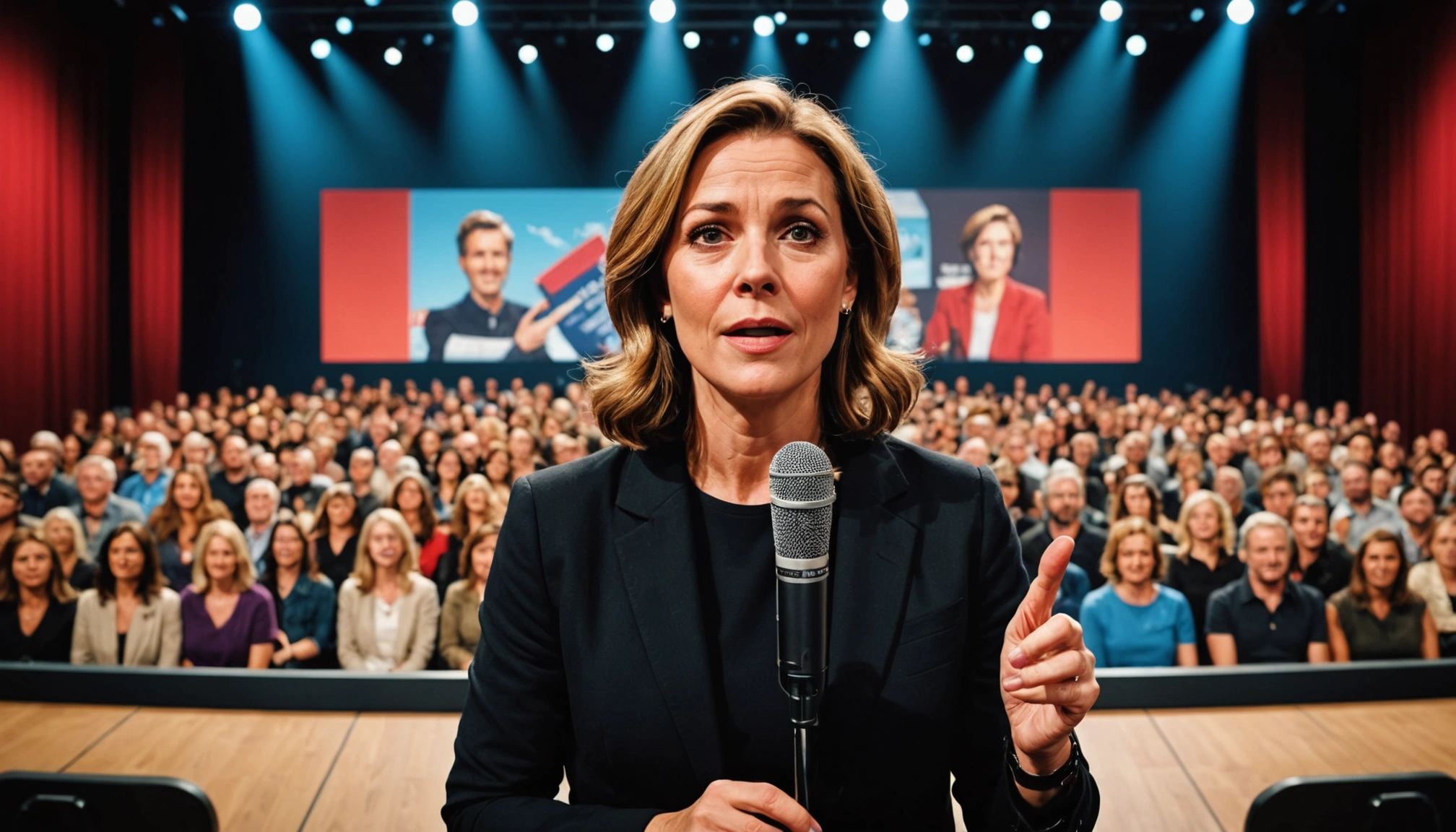 Linda P bryder tavsheden om Tivolirevyen