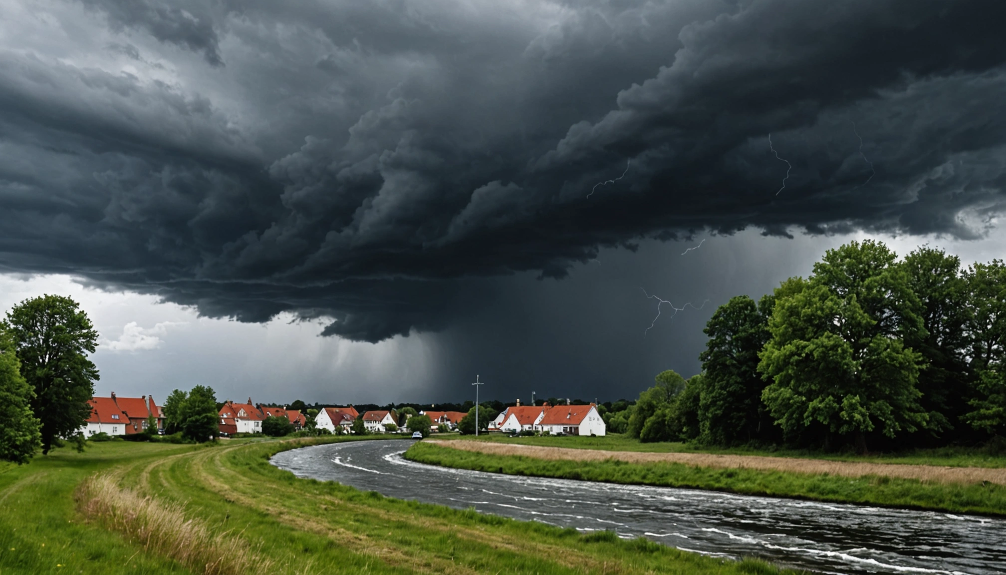 Storm amy truer med voldsomt vejr i Danmark
