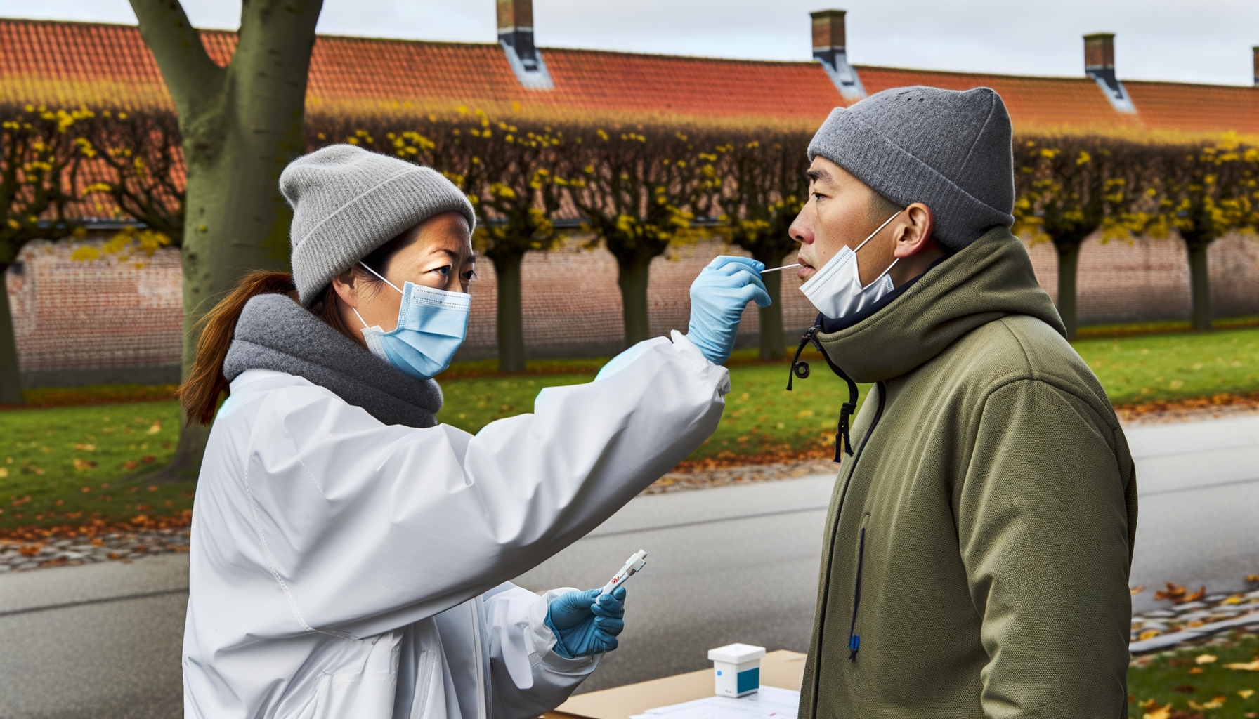 Stigende smitte med influenza og coronavirus i Danmark
