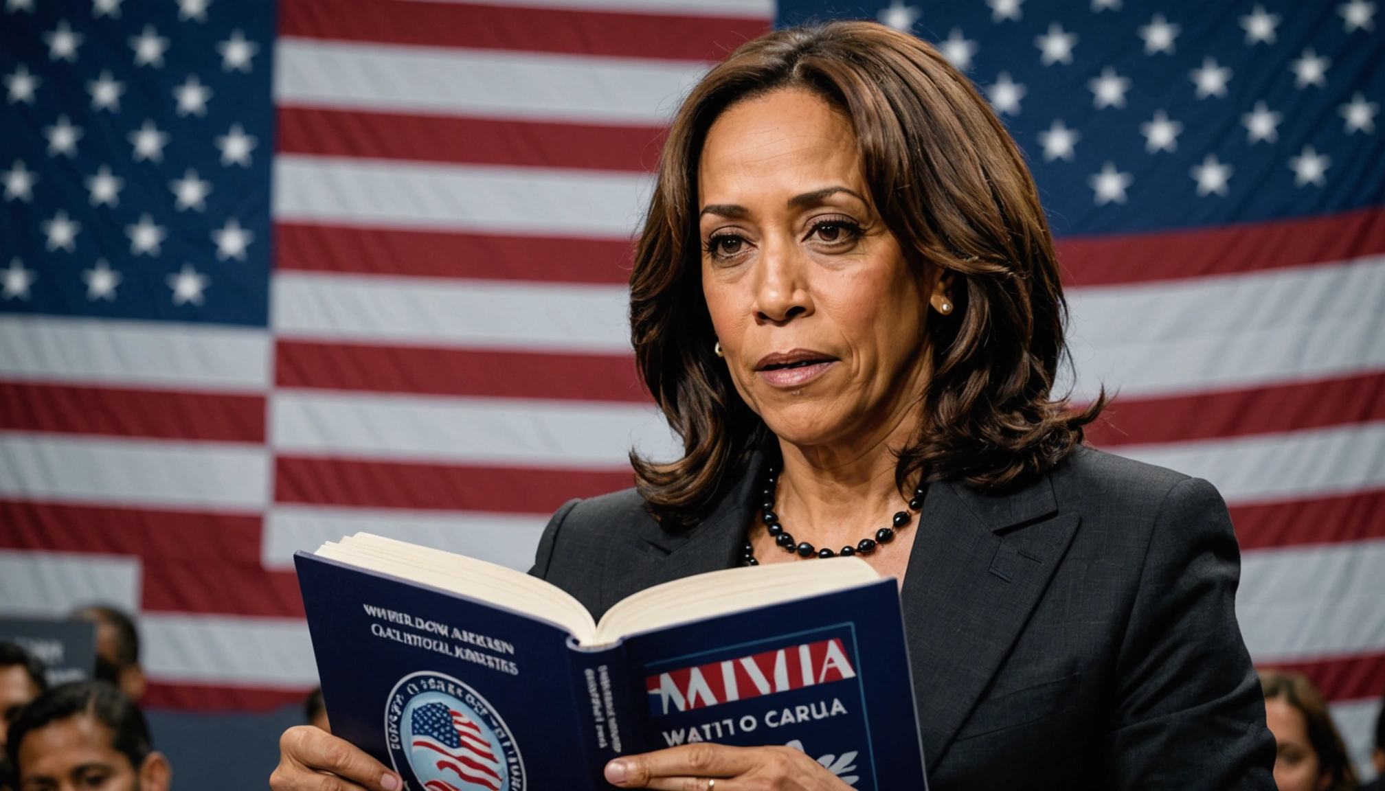 Kamala Harris langer ud efter partifæller i ny bog