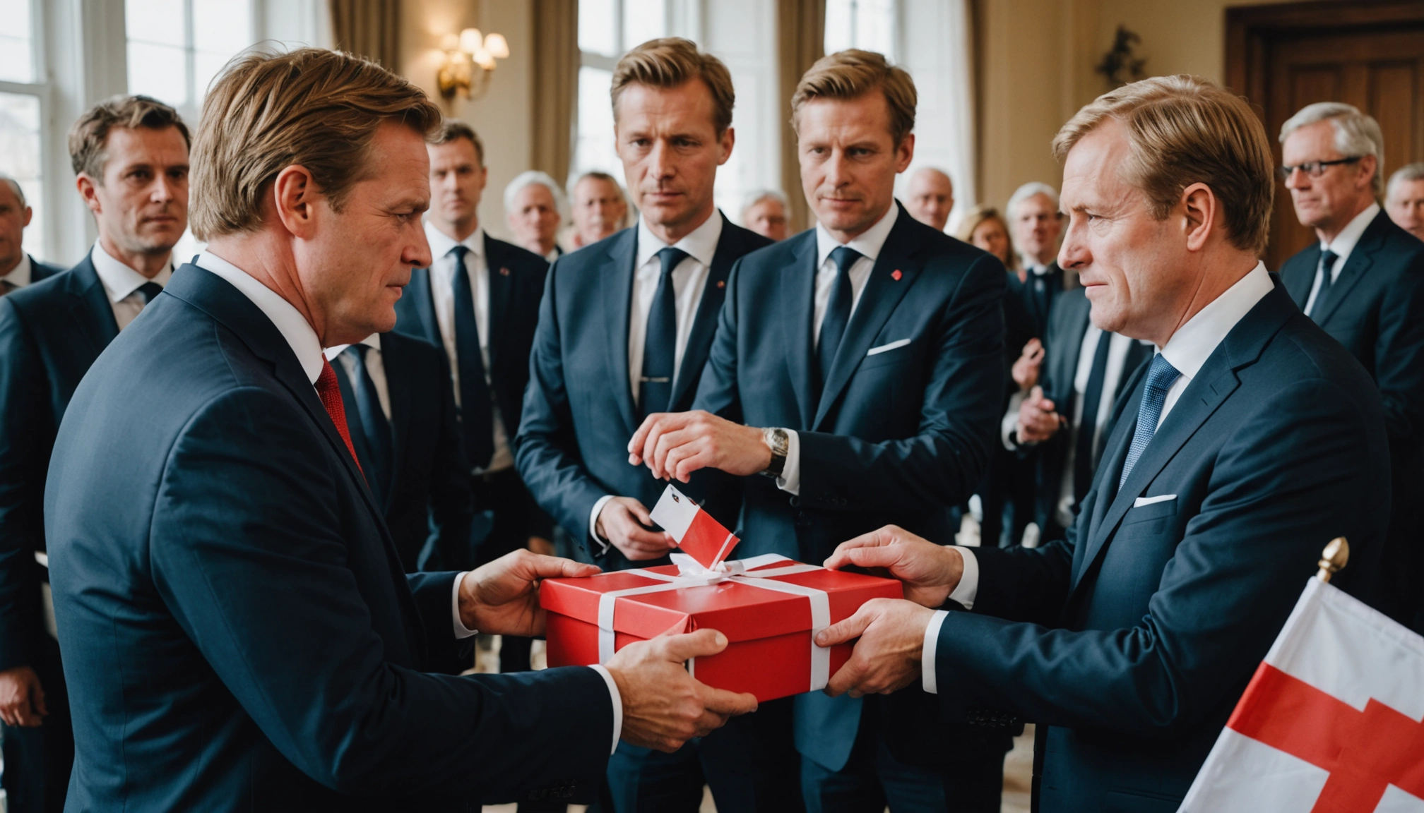 Venstre og de konservative: Romantiske gaver eller politisk handling?