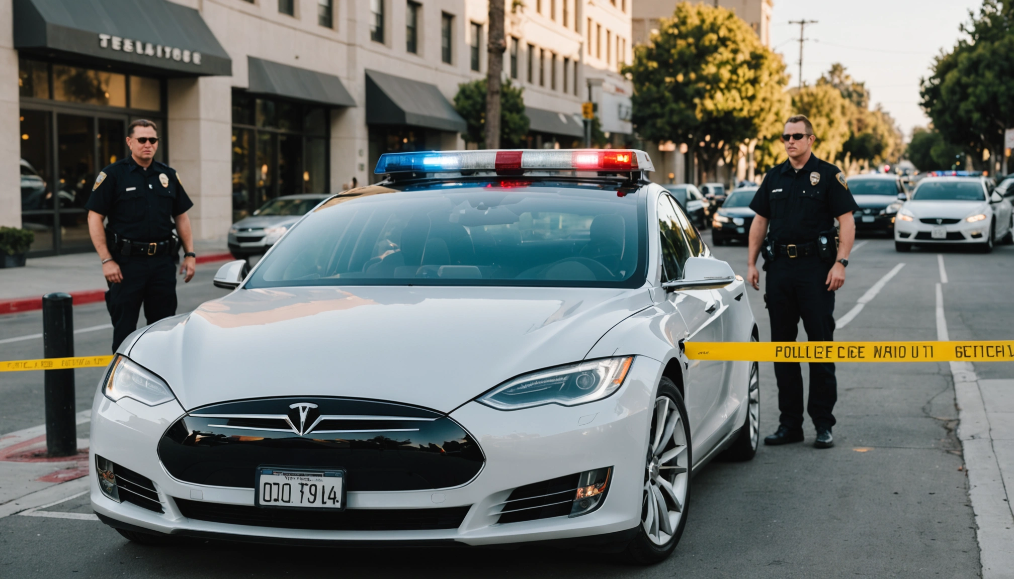 Stærkt forrådnet lig fundet i D4vds Tesla i Los Angeles