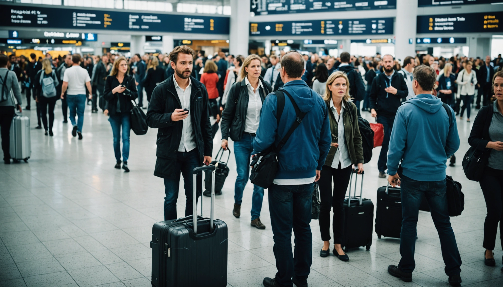Cyberangreb forsinker flytrafik i europæiske storbyer